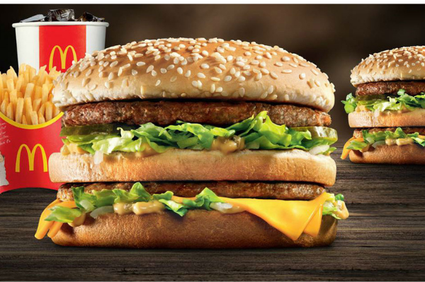 Chien dich Burger King 'We love "Big"'
