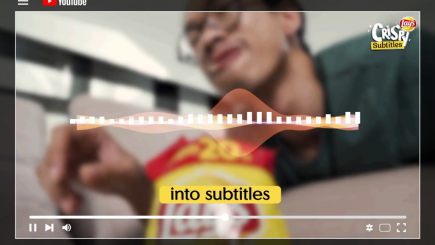 Ngập màu sáng tạo trong chiến dịch Lay’s Crispy Subtitles của nhà Lay’s